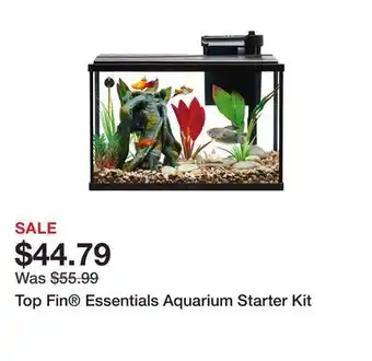 Petsmart Top Fin Essentials Aquarium Starter Kit offer