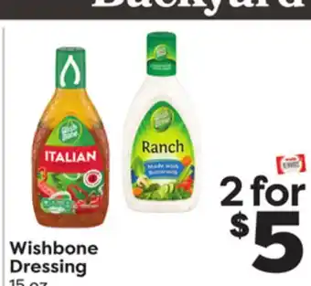 Weis Markets Wishbone Dressing offer