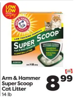 Weis Markets Arm & Hammer Super Scoop Cat Litter offer