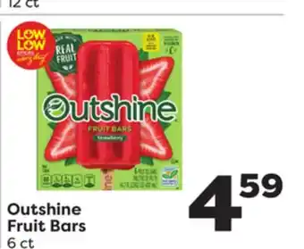 Weis Markets Outshine Fruit Bars offer