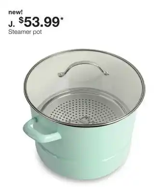 JC Penney Steamer pot offer