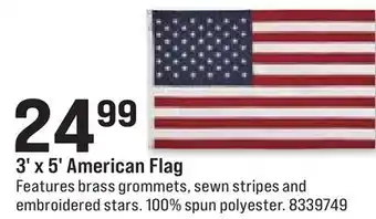 Ace Hardware 3' x 5' American Flag offer