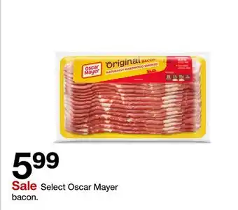 Target Select Oscar Mayer bacon offer