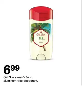 Target Old Spice men's 3-oz. deodorant offer
