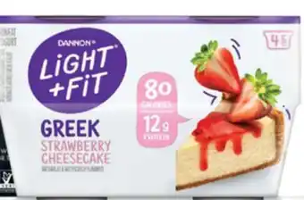 Target Light+Fit 4-pk Yogurt offer
