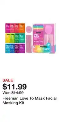 Ulta Beauty Freeman Love To Mask Facial Masking Kit offer