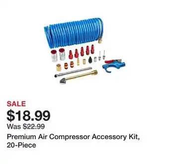 Harbor Freight Tools Premium Air Compressor Accessory Kit, 20-Piece offer