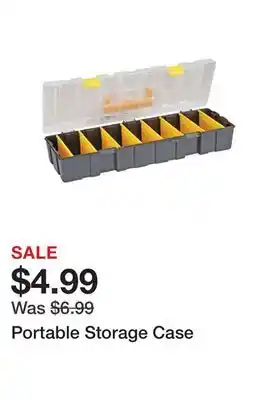 Harbor Freight Tools Portable Storage Case offer