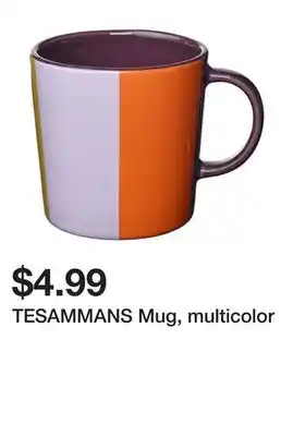 Ikea TESAMMANS Mug, multicolor offer