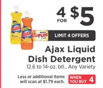 ShopRite Liquid Dish Detergent offer