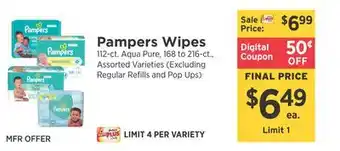 ShopRite Wipes offer