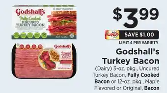 ShopRite Turkey Bacon offer