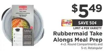 ShopRite Take Alongs Meal Prep offer