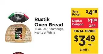 ShopRite Oven Bread offer