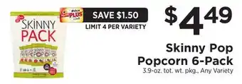 ShopRite Popcorn 6-Pack offer