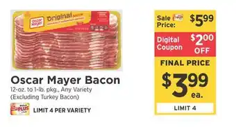 ShopRite Bacon offer
