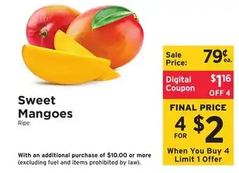 ShopRite Sweet Mangoes offer
