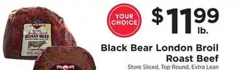 ShopRite London Broil Roast Beef offer