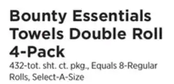 ShopRite Towels Double Roll 4-Pack offer