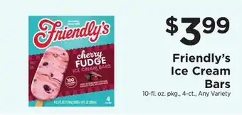 ShopRite Ice Cream Bars offer