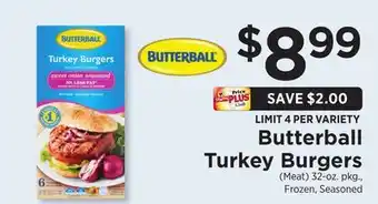 ShopRite Turkey Burgers offer