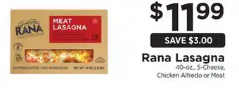 ShopRite Lasagna offer