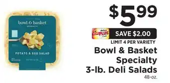 ShopRite Specialty 3-lb. Deli Salads offer