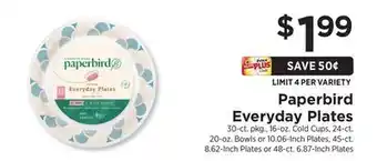 ShopRite Everyday Plates offer