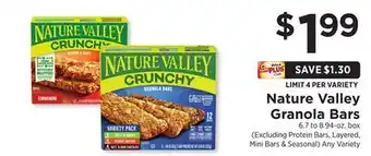ShopRite Granola Bars offer