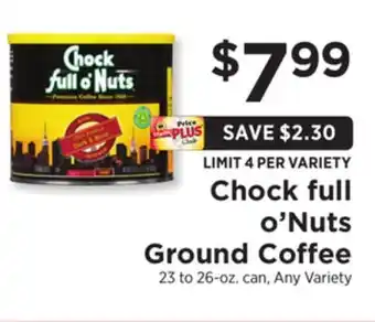 ShopRite Ground Coffee offer