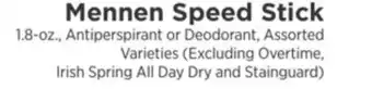 ShopRite Speed Stick offer