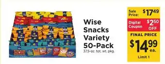 ShopRite Snacks Variety 50-Pack offer