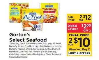 ShopRite Select Seafood offer