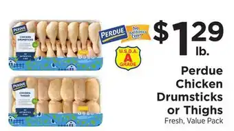 ShopRite Chicken Drumsticks or Thighs offer
