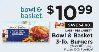 ShopRite 3-lb. Burgers offer