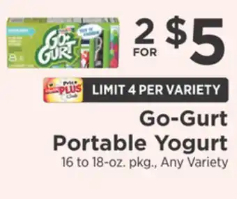 ShopRite Portable Yogurt offer