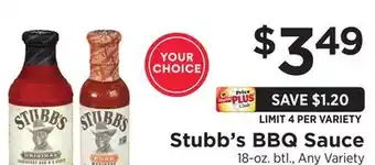 ShopRite BBQ Sauce offer