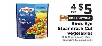 ShopRite Steamfresh Cut Vegetables offer