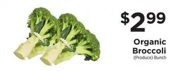 ShopRite Organic Broccoli offer