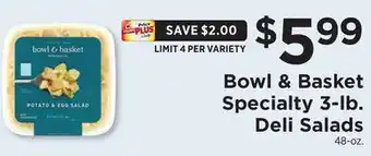 ShopRite Specialty 3-lb Deli Salads offer