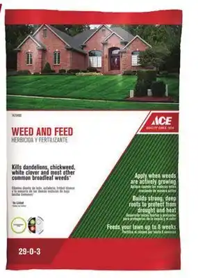 Ace Hardware Ace Weed and Feed offer