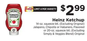 ShopRite Ketchup offer