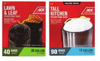 Ace Hardware Select Ace Trash Bags offer