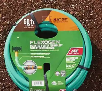 Ace Hardware Ace Flexogen 50' Heavy Duty Premium Garden Hose offer