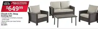 Ace Hardware Claude 4 Pc. Deep Seating Set offer