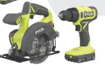 The Home Depot RYOBI One+ 18V 2-Tool 1.5Ah Kit offer