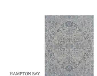 The Home Depot Hampton Bay 8' x10' Osprey Blue Indoor/Outdoor Area Rug offer