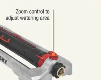 The Home Depot Husky Turbo Oscillating Sprinkler offer