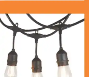 The Home Depot Hampton Bay 48' Indoor/Outdoor LED String Light offer