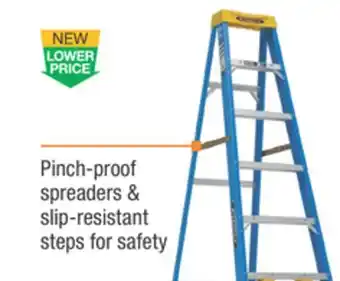 The Home Depot 6' Fiberglass Step Ladder offer